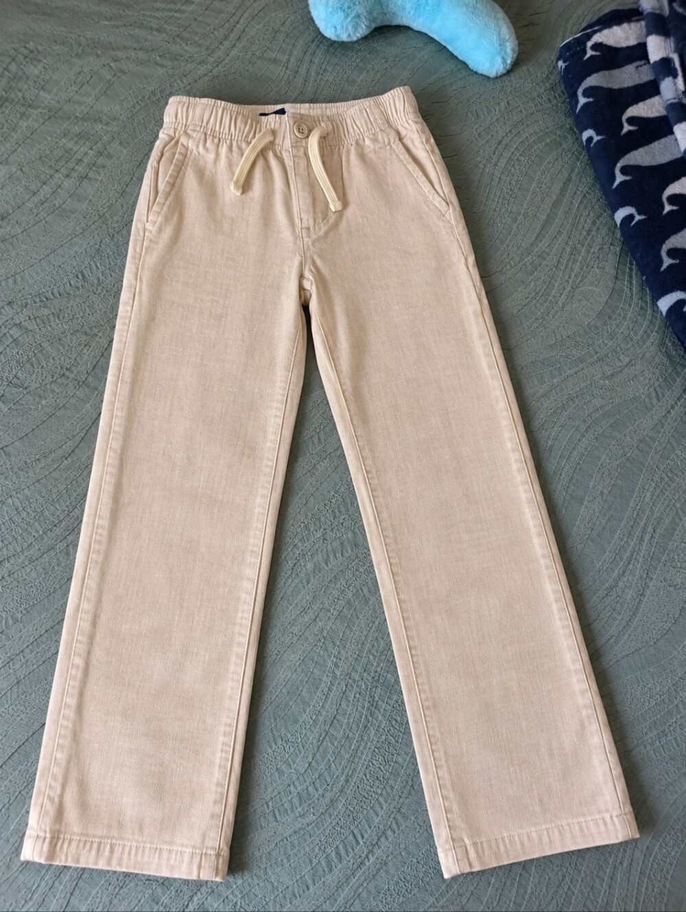Old Navy Beige Drawstring Casual Kids' Pants